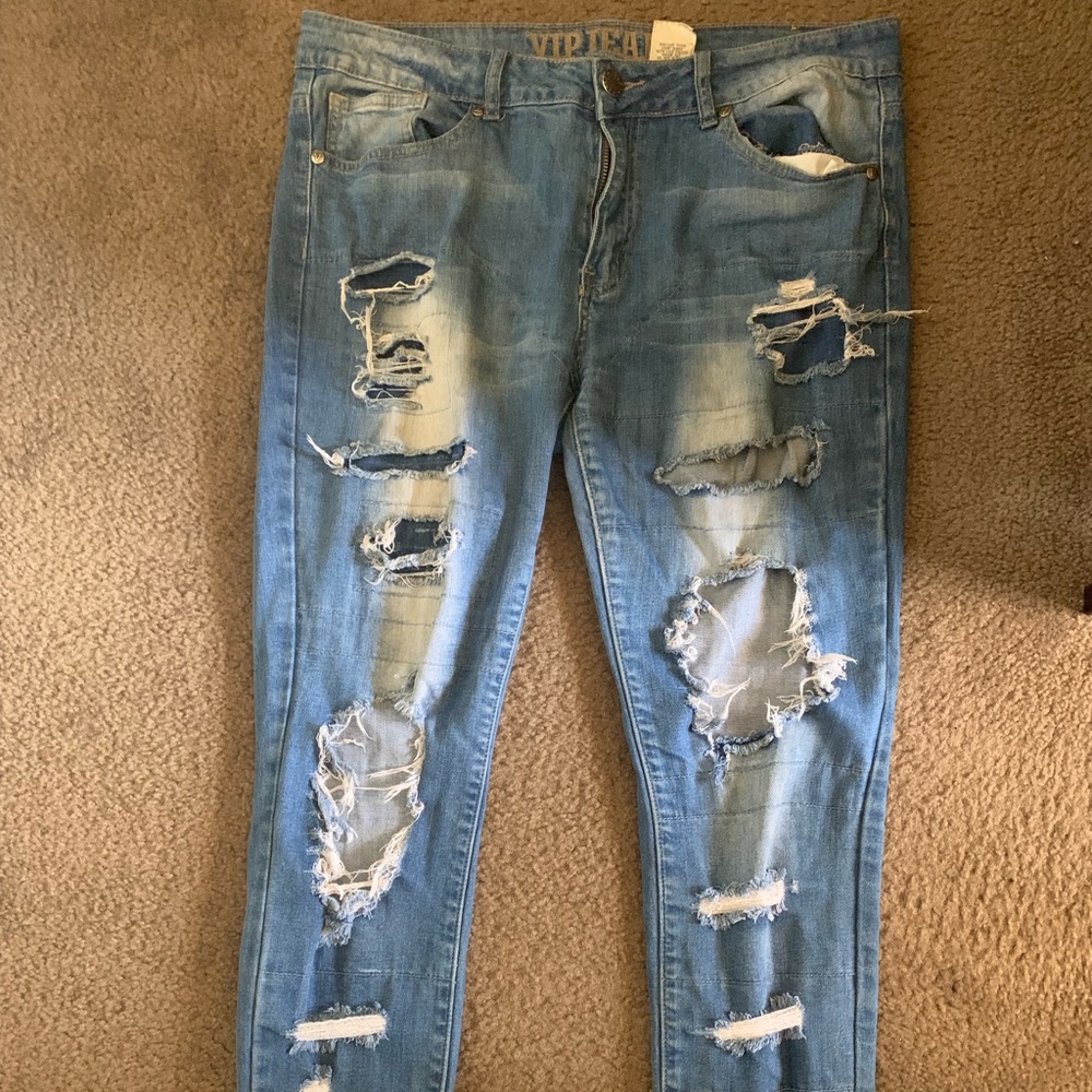 VIP Ripped Jeans